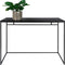 House Nordic Vita bureau - zwart metaal - zwart blad - 100x45x75cm (bxdxb)