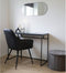 House Nordic Vita bureau - zwart metaal - zwart blad - 100x45x75cm (bxdxb)