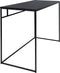 House Nordic Vita bureau - zwart metaal - zwart blad - 100x45x75cm (bxdxb)