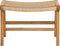 House Nordic Voetenbank Derby - 40x60x42cm - Teak Naturel