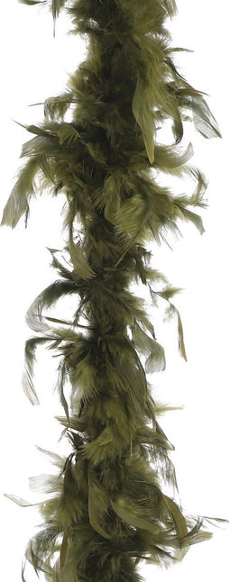 House of Seasons - Boa green - l180xd15cm