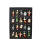 House of Seasons Christmas Ornaments - Set of 20 Pieces - Glass - Green