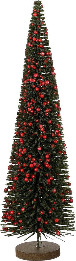 House of Seasons - Decoratie boom groen h48xd14cm