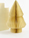 House of Seasons Decoratie Kerstboom - H120 x Ø80 cm - Papier - FSC Mix - Off White