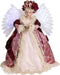 House of Seasons Engel Kerstmis Figuur - 23x65x49 cm - Roze