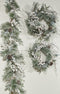House of Seasons Hardy Kerstkrans - Ø40 cm - Groen