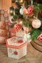 House of Seasons Kerstballen Cadeauset - 14 Stuks - Ø8 cm - Onbreekbaar - Perzik, Grijs