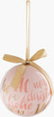 House of Seasons Kerstballen Cadeauset - 14 Stuks - Ø8 cm - Onbreekbaar - Perzik, Roze