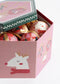 House of Seasons Kerstballen Cadeauset - 14 Stuks - Ø8 cm - Onbreekbaar - Roze, Donkergroen