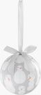 House of Seasons Kerstballen Cadeauset - 14 Stuks - Ø8 cm - Onbreekbaar - Perzik, Grijs