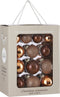 House of Seasons Kerstballen Set - 26 Stuks - Ø7 cm - Glas - Bruin