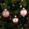 House of Seasons Kerstballen Set - 26 Stuks - Ø7 cm - Glas - Roze