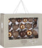House of Seasons Kerstballen Set - 42 Stuks - Ø7 cm - Glas - Bruin