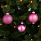 House of Seasons Kerstballen Set - 42 Stuks - Ø7 cm - Glas - Fuchsia