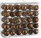 House of Seasons Kerstballen Set - 60 Stuks - Ø7 cm - Onbreekbaar - Bruin