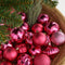 House of Seasons Kerstballen Set - 60 Stuks - Ø7 cm - Onbreekbaar - Fuchsia