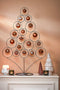 House of Seasons Kerstballen Set - 60 Stuks - Ø7 cm - Onbreekbaar - Bruin