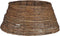 House of Seasons Kerstboommand - H21 x Ø50 cm - Wilgentakken - Bruin