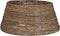 House of Seasons Kerstboommand - H28 x Ø65 cm - Wilgentakken - Bruin