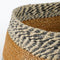 House of Seasons Kerstboomrok - H26 x Ø50 cm - Zeegras - Blauw
