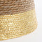 House of Seasons Kerstboomrok - H26 x Ø50 cm - Zeegras - Goud