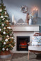 House of Seasons Kerstboomrok - H26 x Ø50 cm - Zeegras - Zilver