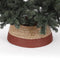 House of Seasons Kerstboomrok - H26 x Ø58 cm - Zeegras - Donkerrood