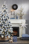 House of Seasons Kerstboomrok - H26 x Ø58 cm - Zeegras - Zwart