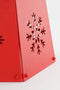 House of Seasons Kerstboomrok - L58 x B50,5 x H26 cm - Metaal - Rood