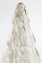 House of Seasons Kerstdecoratie Boom - H31 x Ø16 cm - Glas - Wit