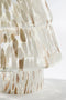 House of Seasons Kerstdecoratie Boom - H31 x Ø16 cm - Glas - Wit