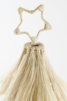 House of Seasons Kerstdecoratie Boom - H44 x Ø25 cm - Jute - Beige