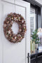 House of Seasons Kerstkrans - Ø50 cm - Bruin