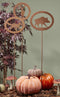 House of Seasons Kerstversiering 72 stuks - 55x36x116 cm - Ijzer - rust