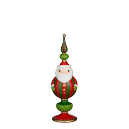 House of Seasons Kerstversiering Santa - 15x14.5x46 cm - Polyresin - Rood
