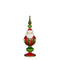 House of Seasons Kerstversiering Santa - 15x14.5x46 cm - Polyresin - Rood