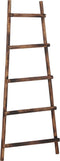 House of Seasons Ladderrek - L29 x B49 x H119 cm - Populierenhout - Bruin