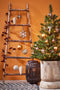 House of Seasons Ladderrek - L29 x B49 x H119 cm - Populierenhout - Bruin