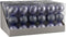 House of Seasons onbreekbare kerstballen lila 72 stuks dia in cm: 10