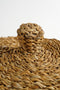 House of Seasons Opbergmand - Set van 2 - H45 x Ø30 cm - Zeegras - Donkerbruin