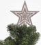 House of Seasons Plastic Kerstballen Set met Piek - 40 Stuks - Ø8 cm - Lichtroze