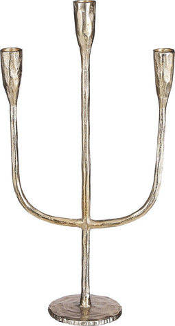 House of Seasons Stretto Kandelaar - L21 x B10 x H41 cm - Goud