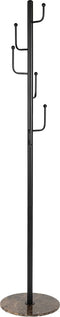 Housecraft Living Baz staande kapstok met voet van marmer Zwart
