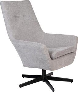 Housecraft Living Bruno Fauteuil Rib Lichtgrijs