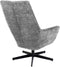 Housecraft Living Bruno Fauteuil Rib Lichtgrijs