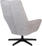 Housecraft Living Bruno Fauteuil Rib Lichtgrijs
