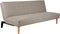Housecraft Living Luz Slaapbank 2 persoons/ Logeerbed/ Bedbank Grijs