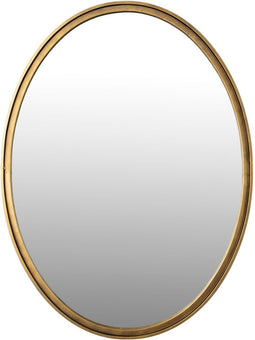 Housecraft Living Matz Spiegel/ Wandspiegel Ovaal 60x80 cm Metaal Goud