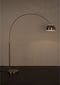 Housecraft Living Metal Bow Vloerlamp/ Booglamp Metaal Zilver