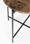 Housecraft Living Tooz bijzettafel Rond 45 cm Marmer Bruin